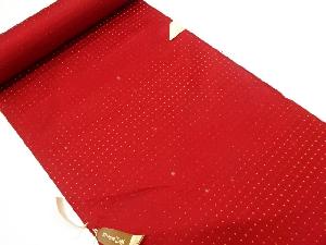 アンティーク　格子模様織り出し　雨コート地反物